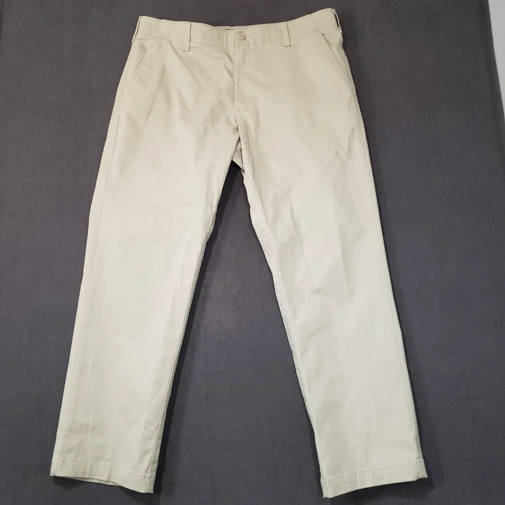 Lee Pants‎ Mens Size 38x30 Extreme Comfort Straight Fit Tan